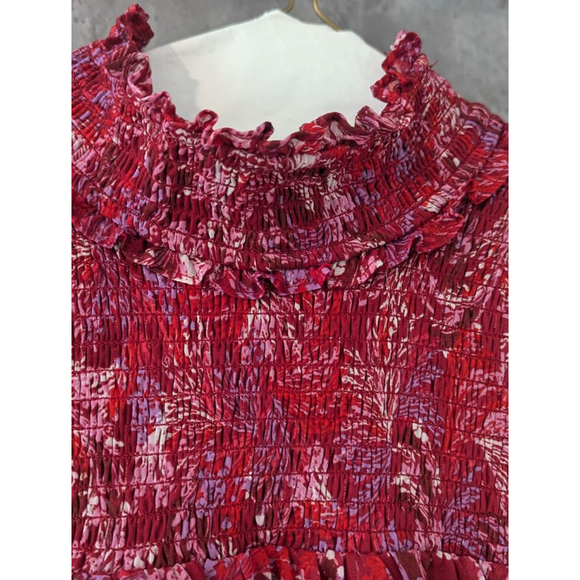 Women BCBG generation Dress size 6 red & pink - Picture 6 of 13